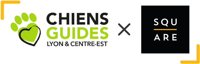 Logo Chiens Guides x Square